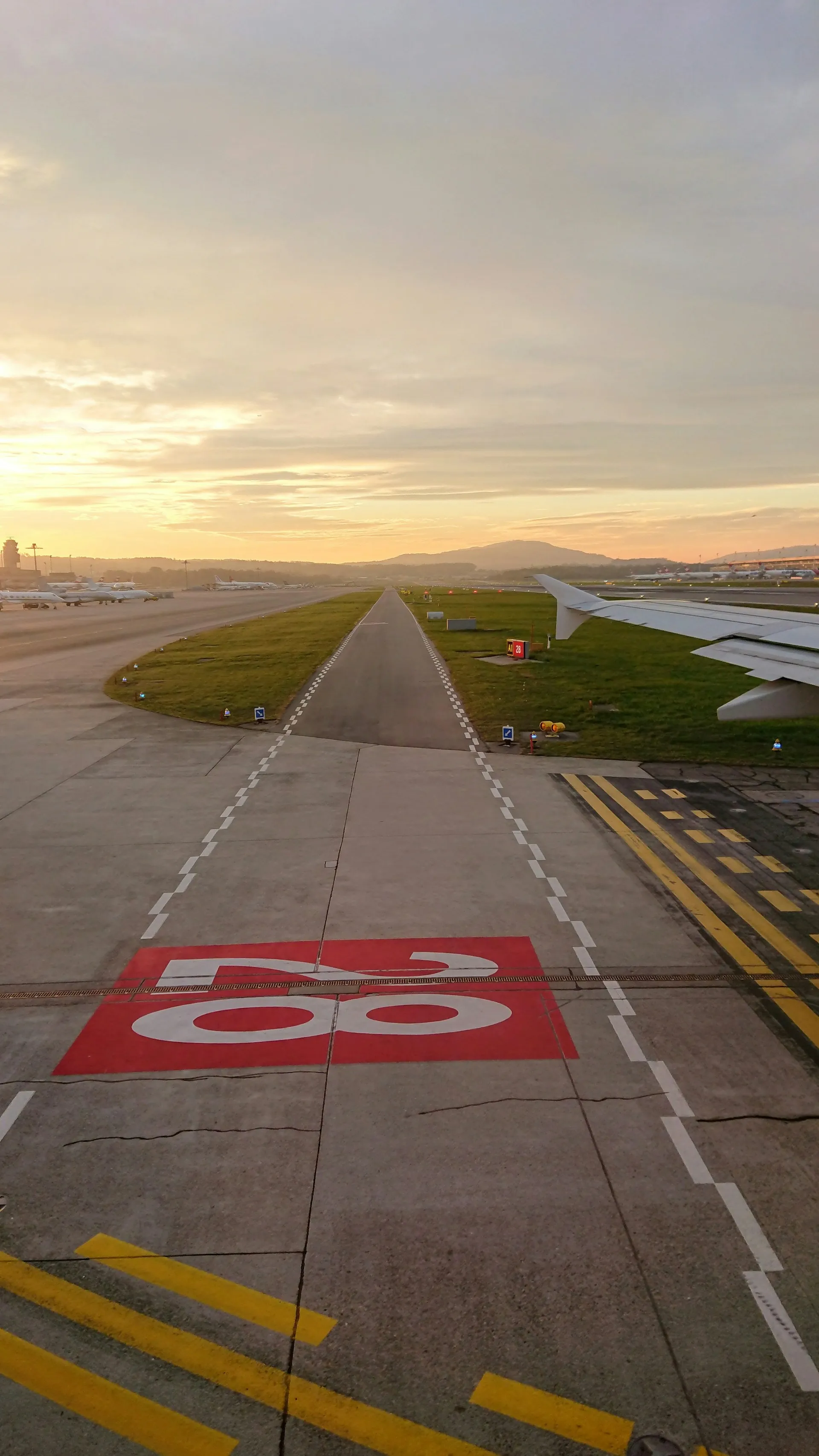 an airport runway